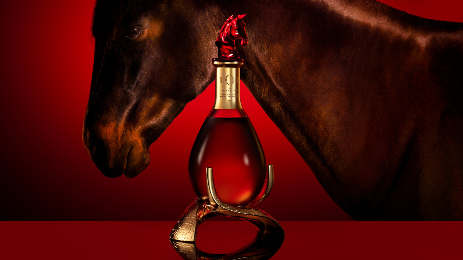 Martell’s L’Or de Jean Martell Zodiac Edition – Assemblage du Cheval for Chinese New Year (Photo: Martell)