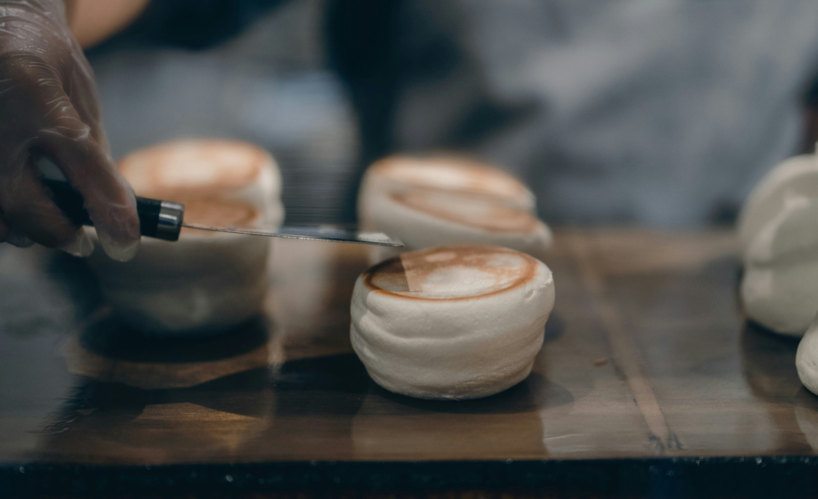 Japanese souffle pancakes