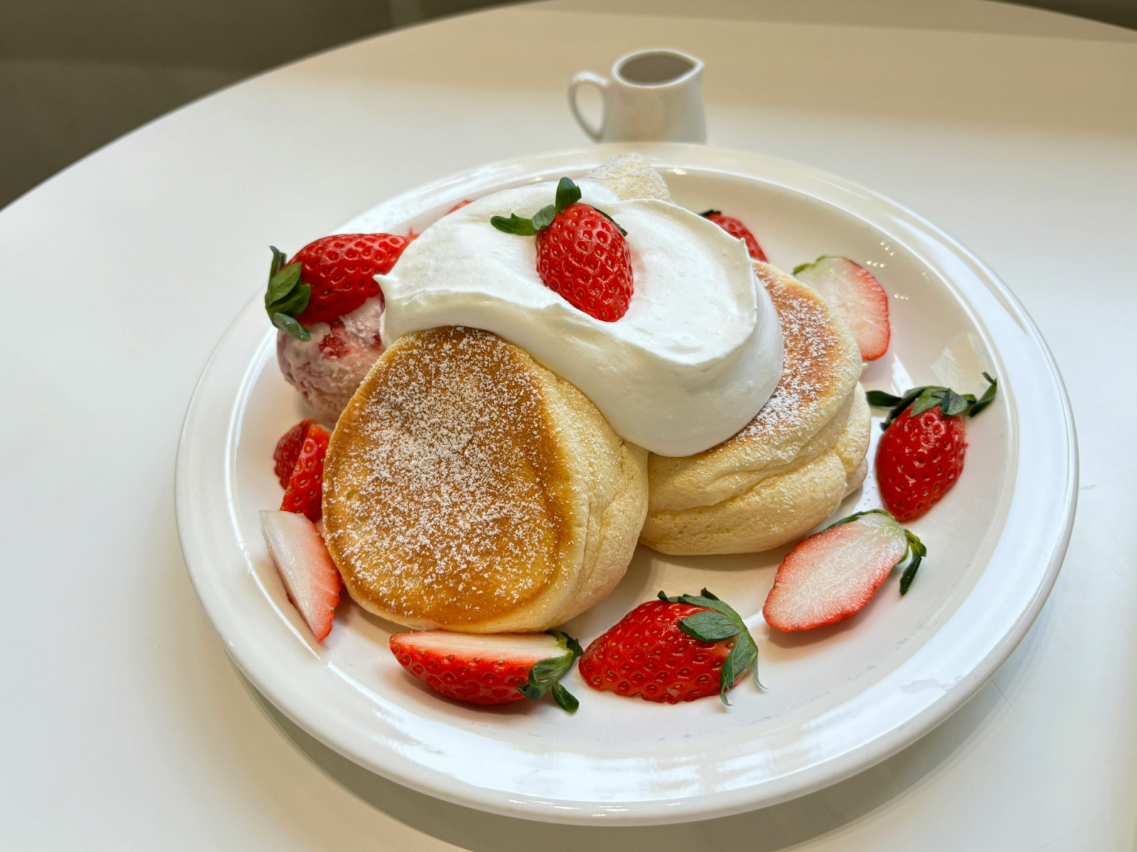 Japanese souffle pancakes
