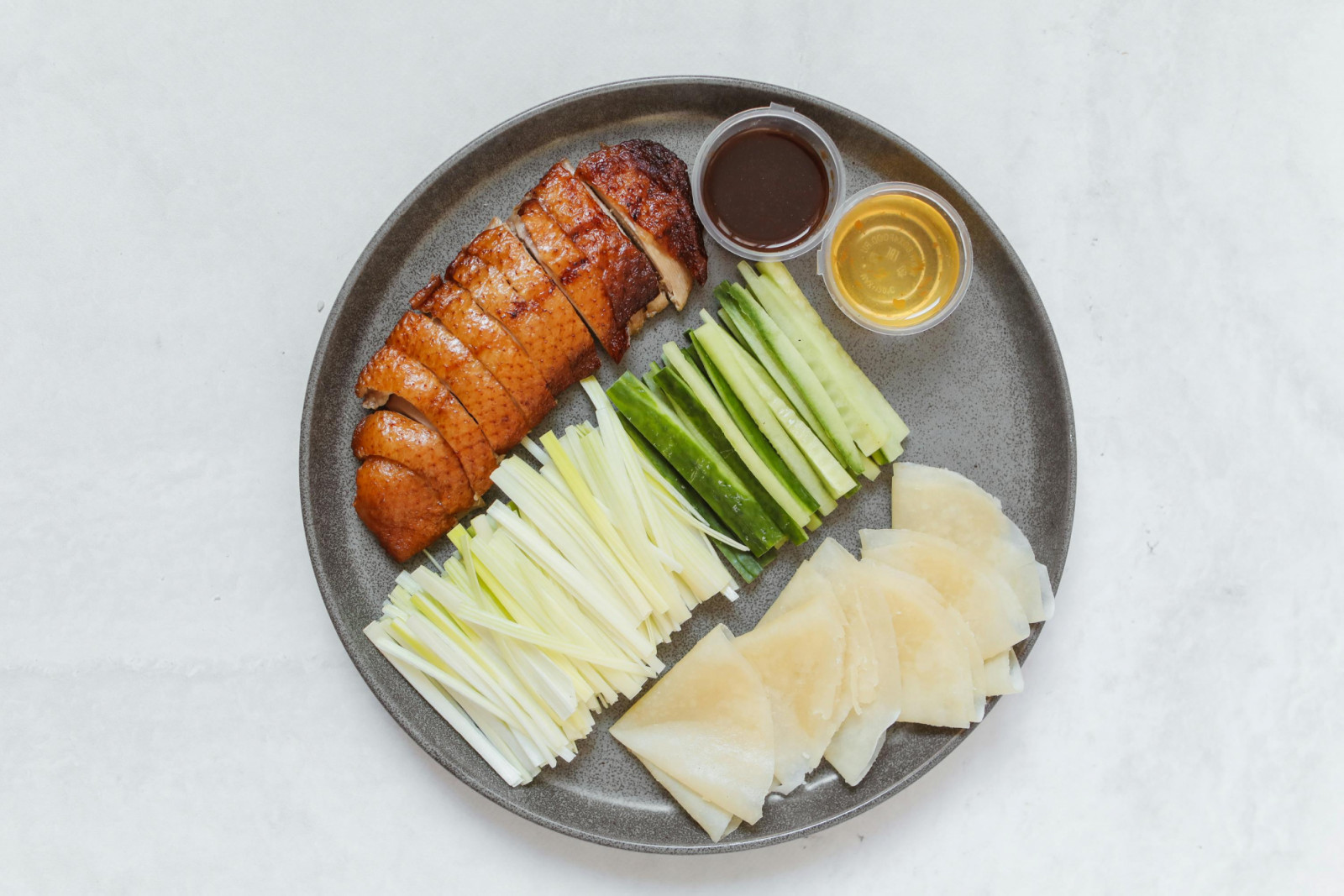 Chunbing peking duck pancakes