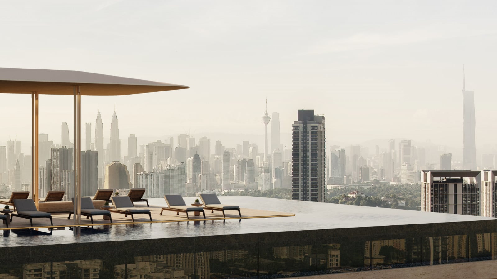 The hotel provides a calm respite from the rhythm of Kuala Lumpur’s vibrant city life