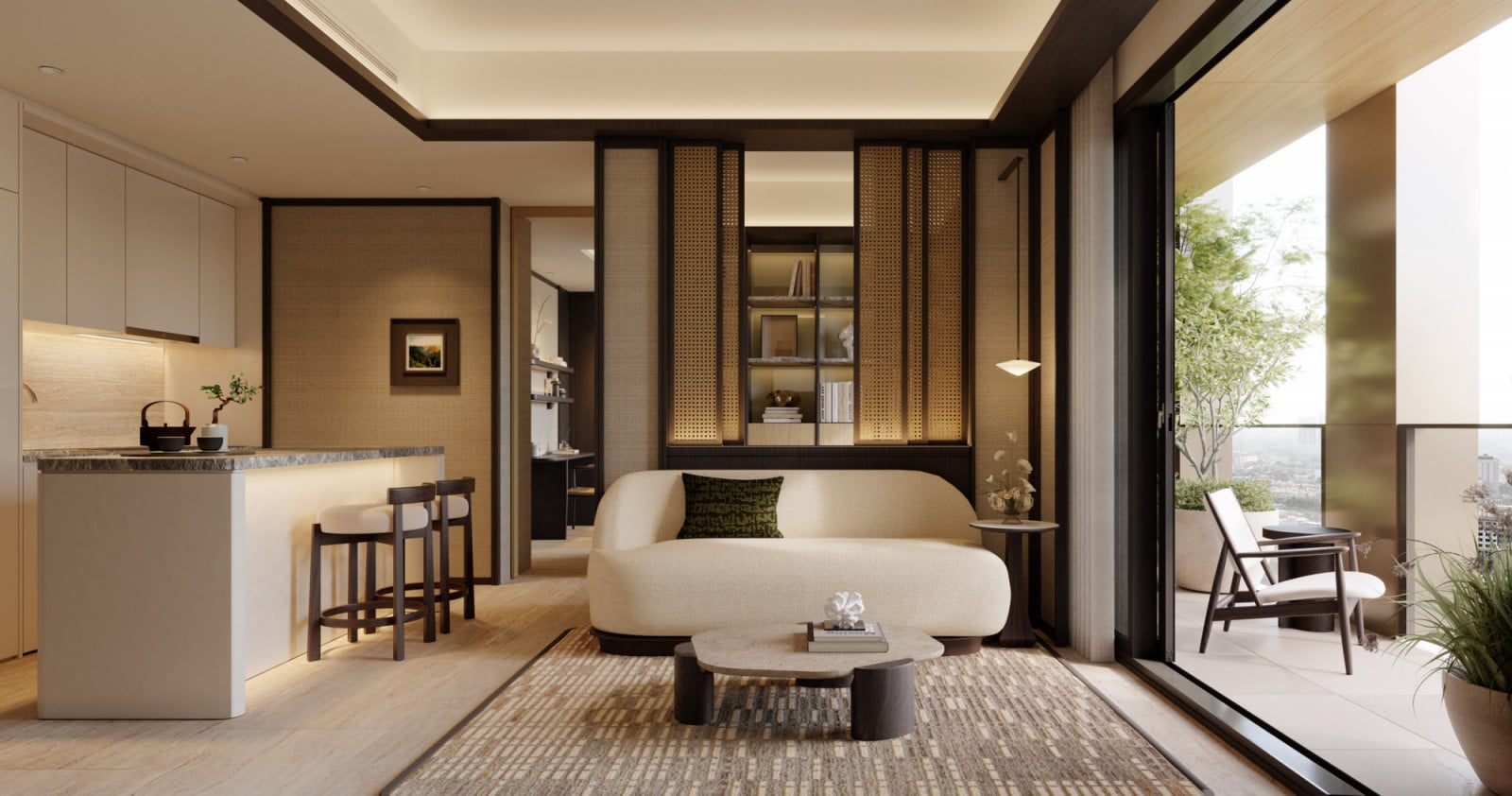 Each space is curated to create harmony between the city’s dynamic energy and moments of quiet retreat