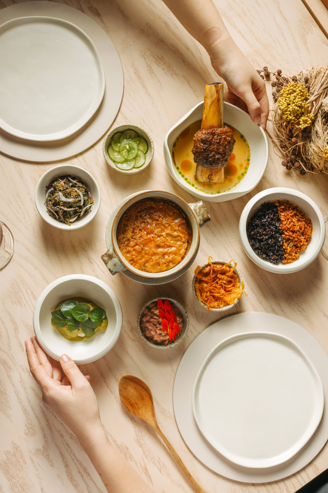 The main course at Liyab by Charles Montanez
