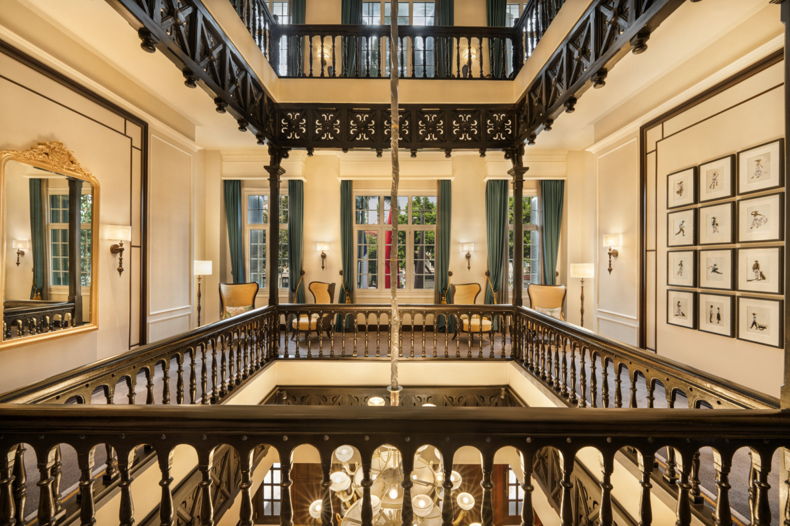 Foyer Sofitel Legend Metropole Hanoi, Vietnam