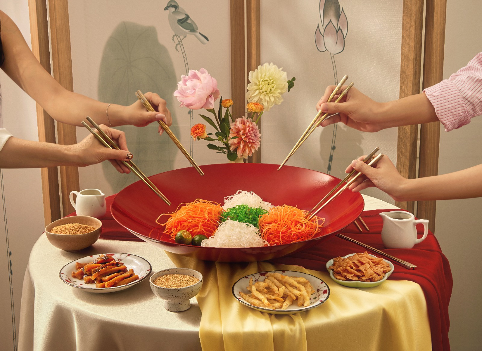 Wah Lok Cantonese Restaurant’s yu sheng
