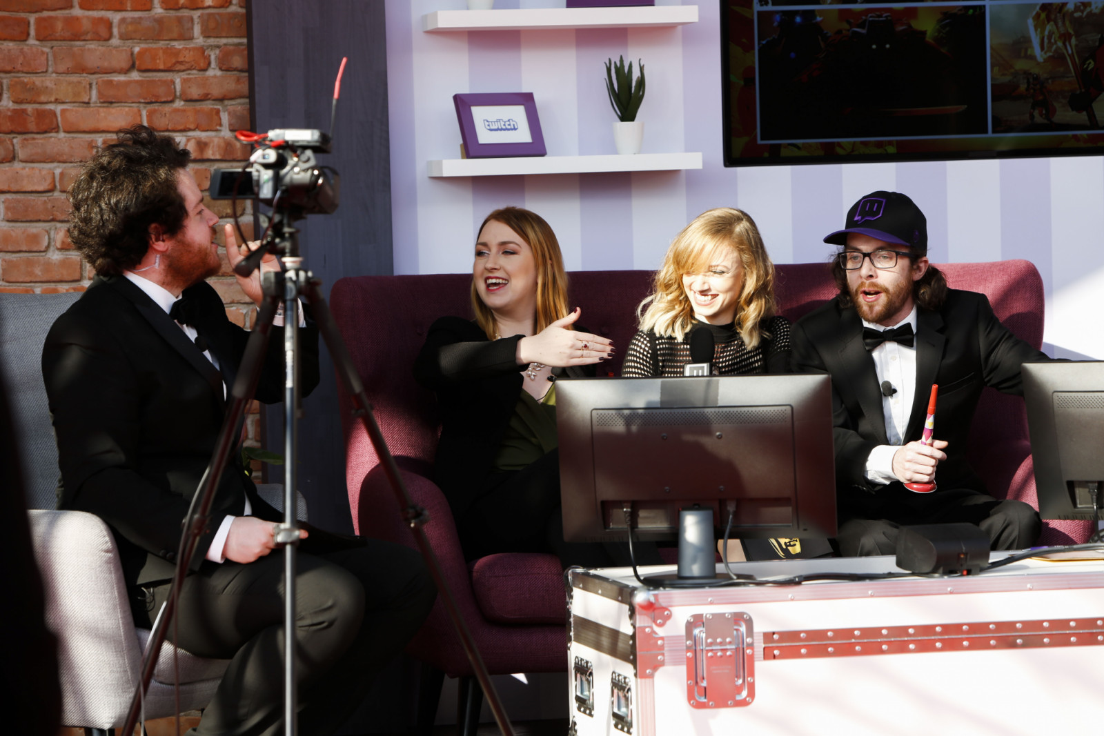 Twitch collaborated with the British Academy of Film and Television Arts to live stream the BAFTA Games Awards directly from the red carpet in London in 2017 (Photo: Getty Images)
