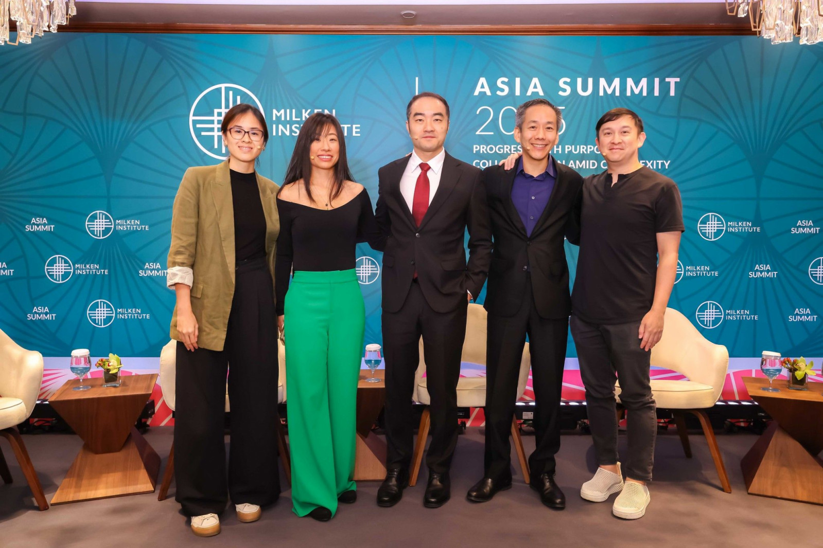 Lin spoke at a panel on how fandoms are shaping trends and industries at the Milken Institute Asia Summit alongside Baobab Studios’s Maureen Fan, Crunchyroll’s Kun Gao and Rotten Tomatoes’ Patrick Lee (Photo: Tatler Asia/LinkedIn)