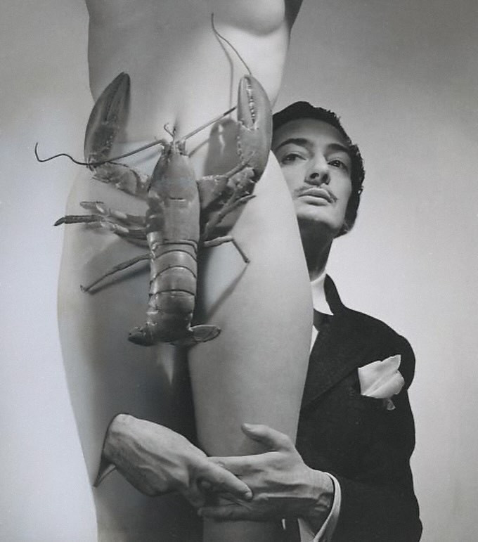 Elsa Schiaparelli translated one of Salvador Dali’s most famous surrealist objects, the Lobster, into a textile design (Photo: schiaparelli/Instagram)