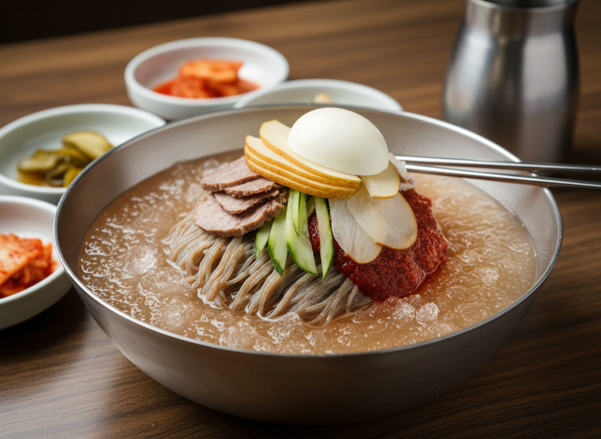 Grain-based vinegars enhance banchan, cold noodles and spicy dishes, complementing fermentation and heat (Photo: AI-generated)