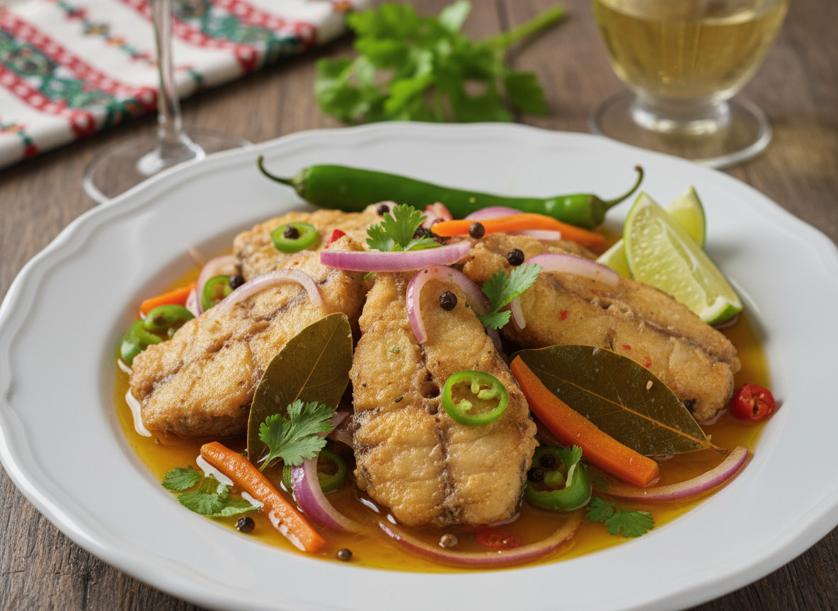 Vinegar pickles and marinades brighten escabeche, tacos and street food, softening heat and enhancing preservation (Photo: AI-generated)
