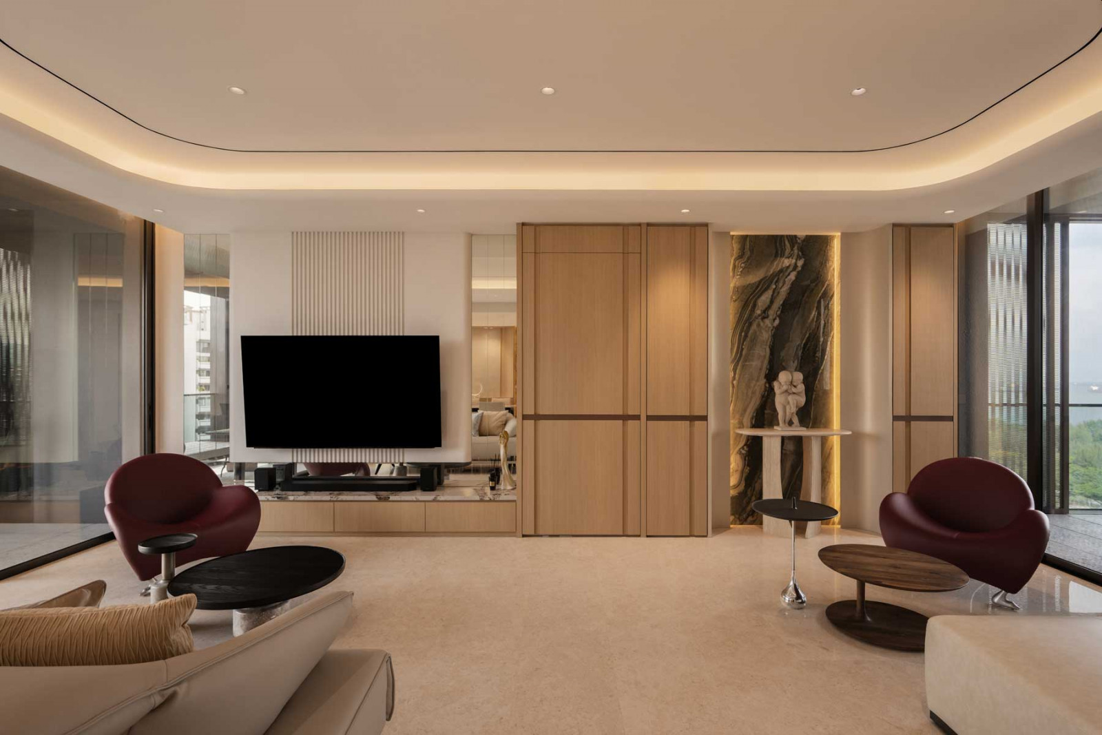 Meyer 4SS オールド K2SD Group creates a woven haven in this Meyer Mansion apartment