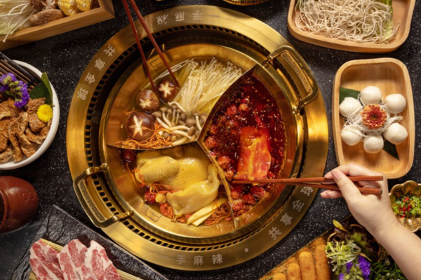 Sichuan-style hotpot at Liu’s Chong Qing