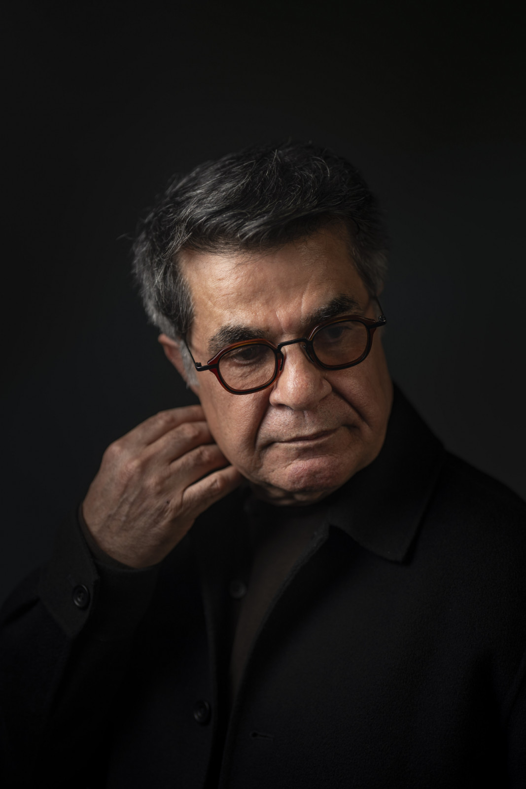 MIDDLEBURG,VA - OCTOBER 17: Director Jafar Panahi poses for portraits while promoting his new movie "It Was Just an Accident" at the Middleburg Film Festival at the Salamander Resort & Spa on Friday, Oct 17, 2025 in Middleburg, VA. (Photo by Jabin Botsford/The Washington Post via Getty Images)