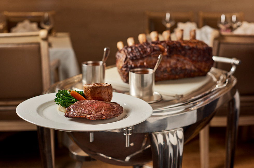 Weekend roast lunch at Gordon Grill, Goodwood Park Hotel’s continental fine dining restaurant