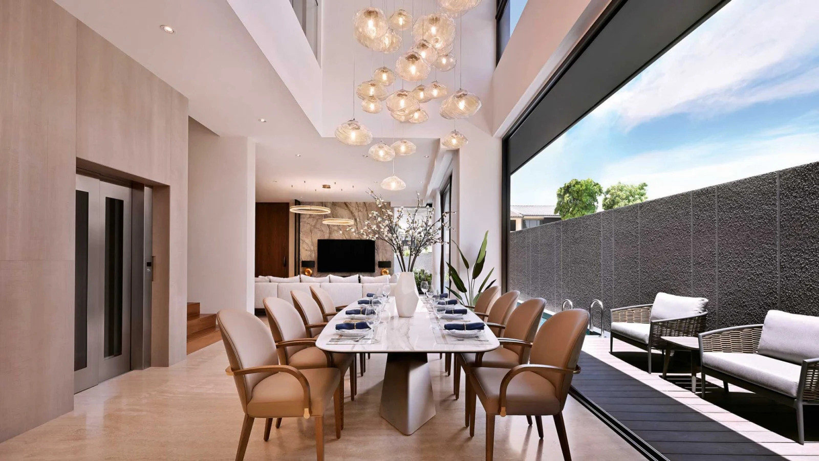 Prestige Global Designs took this 6,200 sq ft, five-bedroom semi-detached house in Bukit Timah and turned it into a luxuriously welcoming abode for a family of five