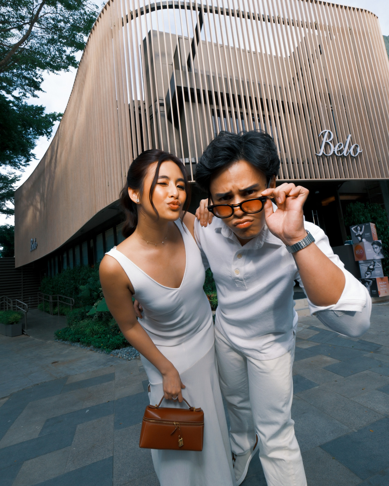 Gabbi Garcia and Khalil Ramos at the Belo Alabang relaunch