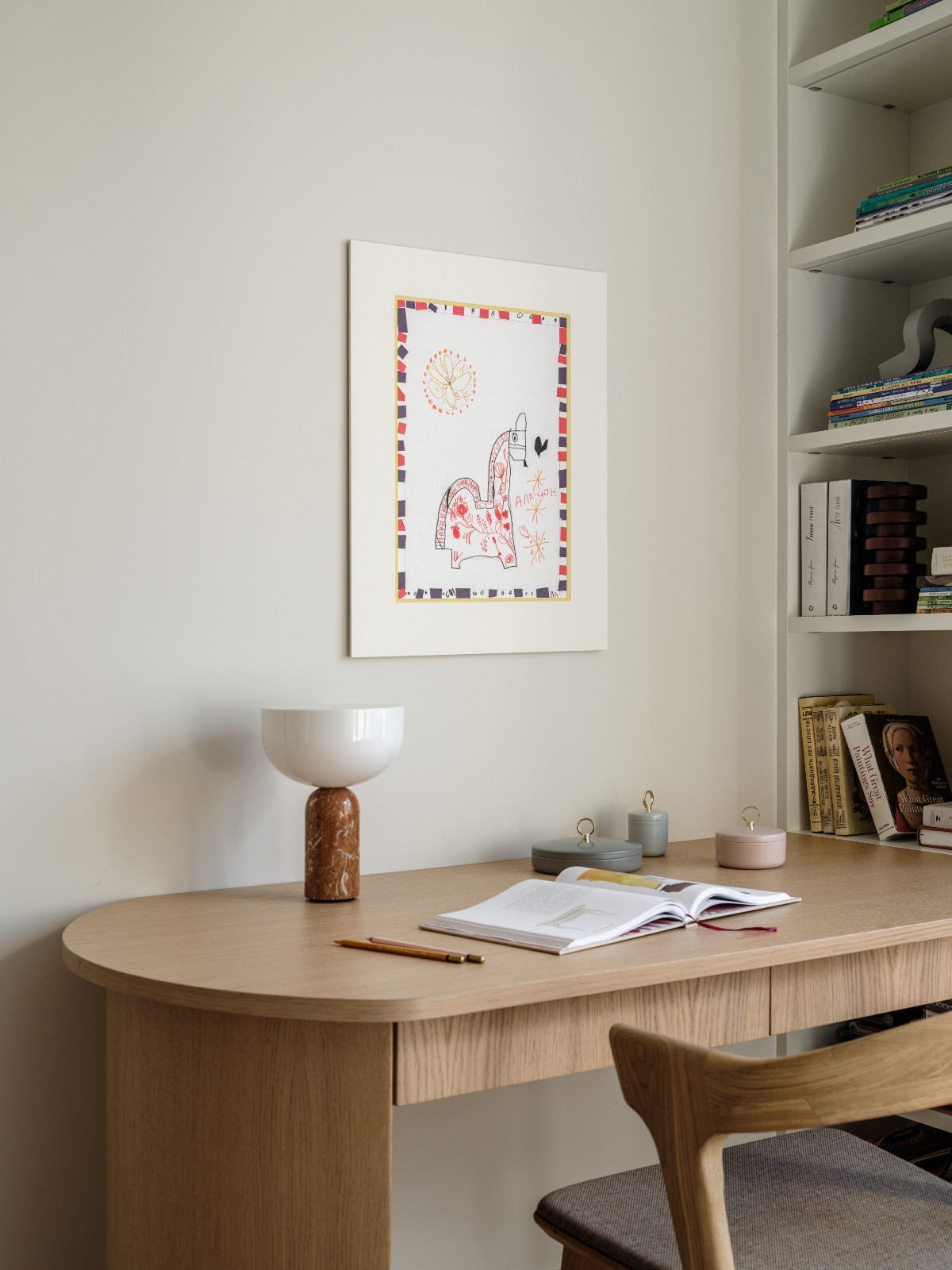 The children's room in a Korean-inspired home in Moscow, Russia by Inga Kordya