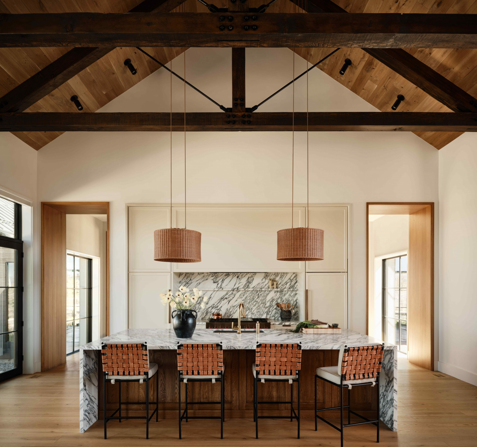 Materials chosen are timeless, tactile, and rooted in the natural environment