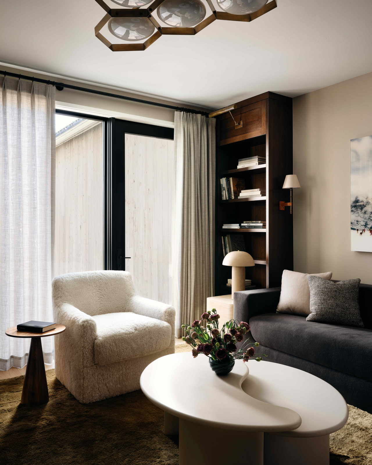 European-influenced interiors with warmth and texture