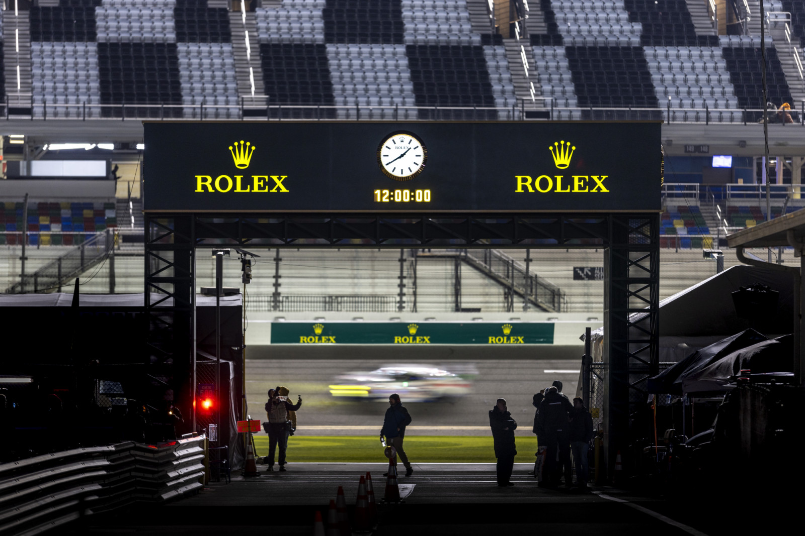 The midway point of the 2025 Rolex 24 at Daytona.