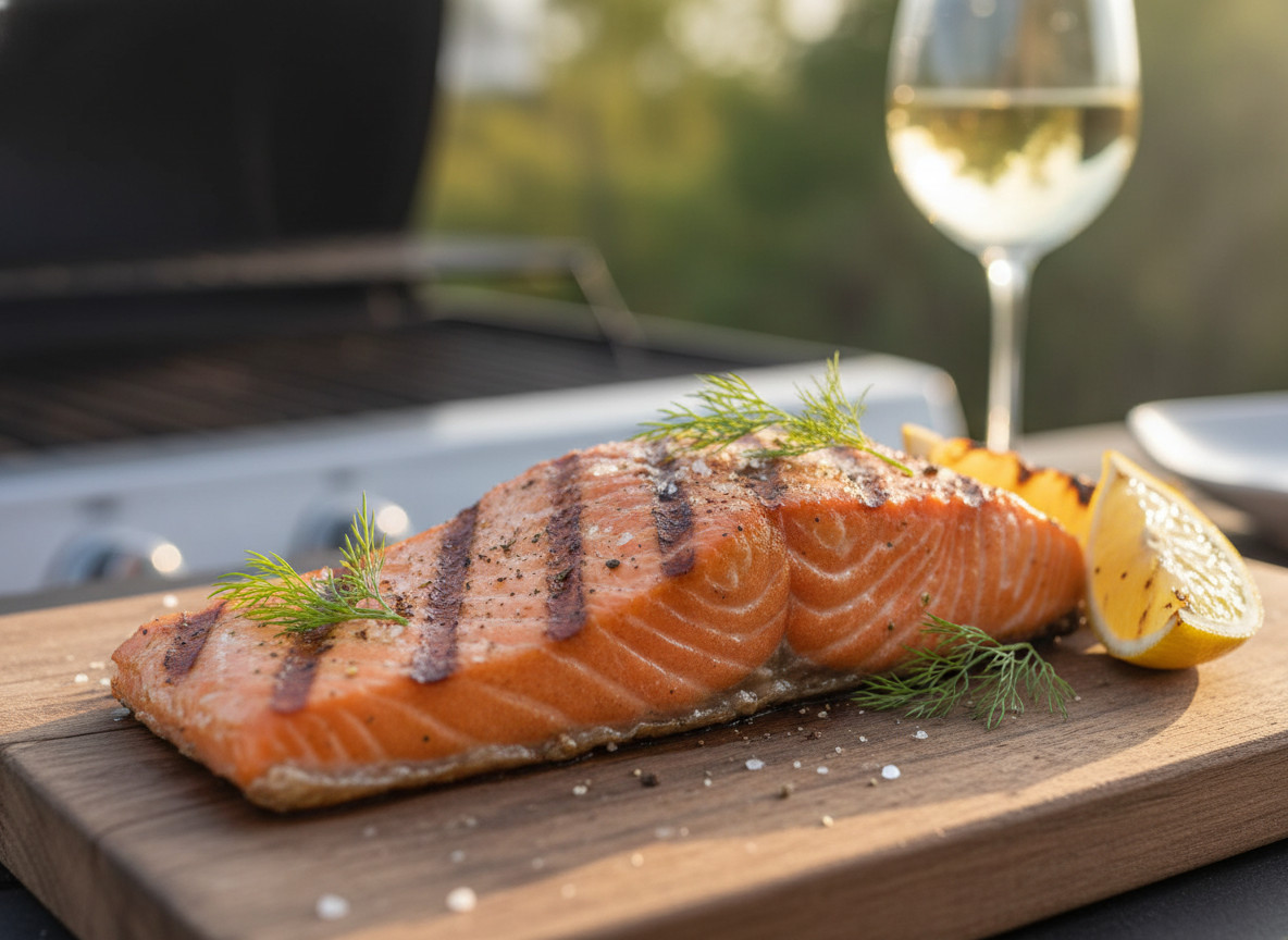 Wild salmon, fresh from the Pacific, highlights the culinary traditions of British Columbia (Photo: AI-generated)