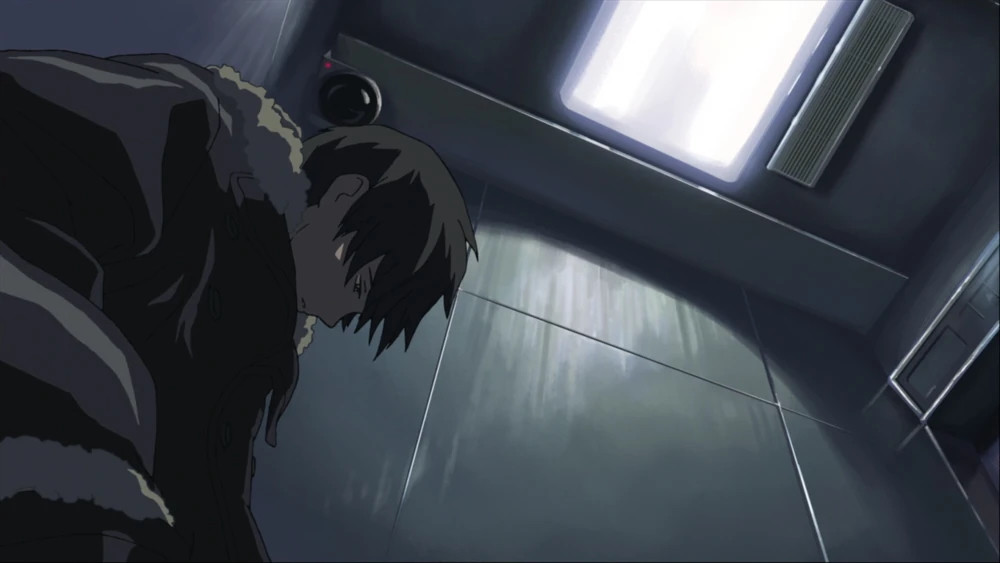 Takaki, a programmer from Tokyo in ‘5 Centimeters per Second’, suffering from depression