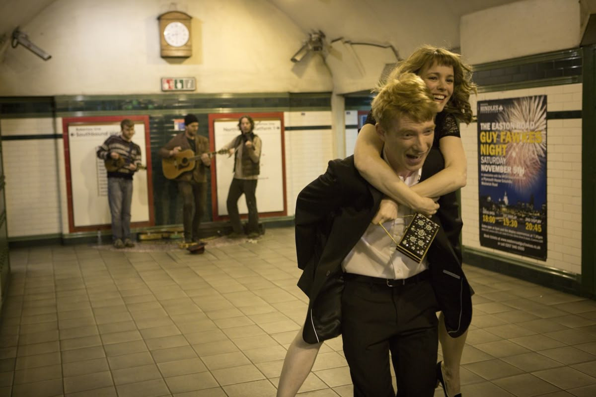Domhnall Gleeson as Tim and Rachel McAdams as Mary in ‘About Time’