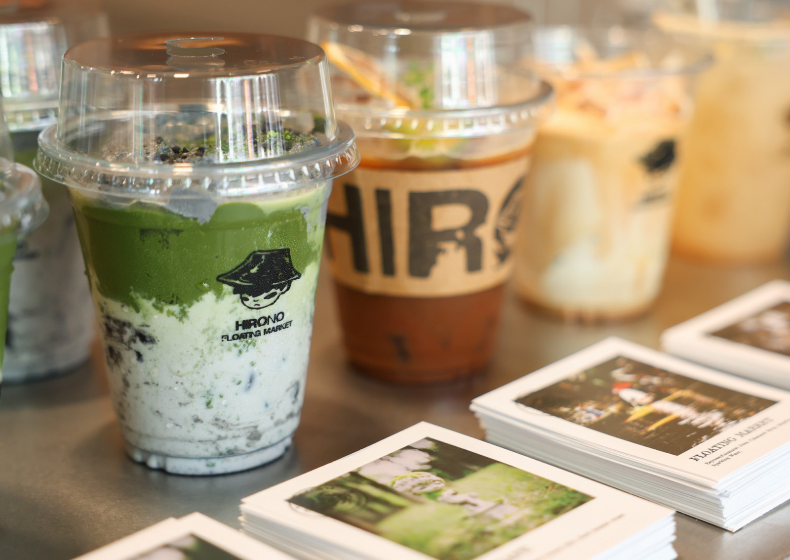 มุมเครื่องดื่มสำหรับพื้นที่พักผ่อนภายใน Hirono Store (ภาพ: Hirono Thailand)