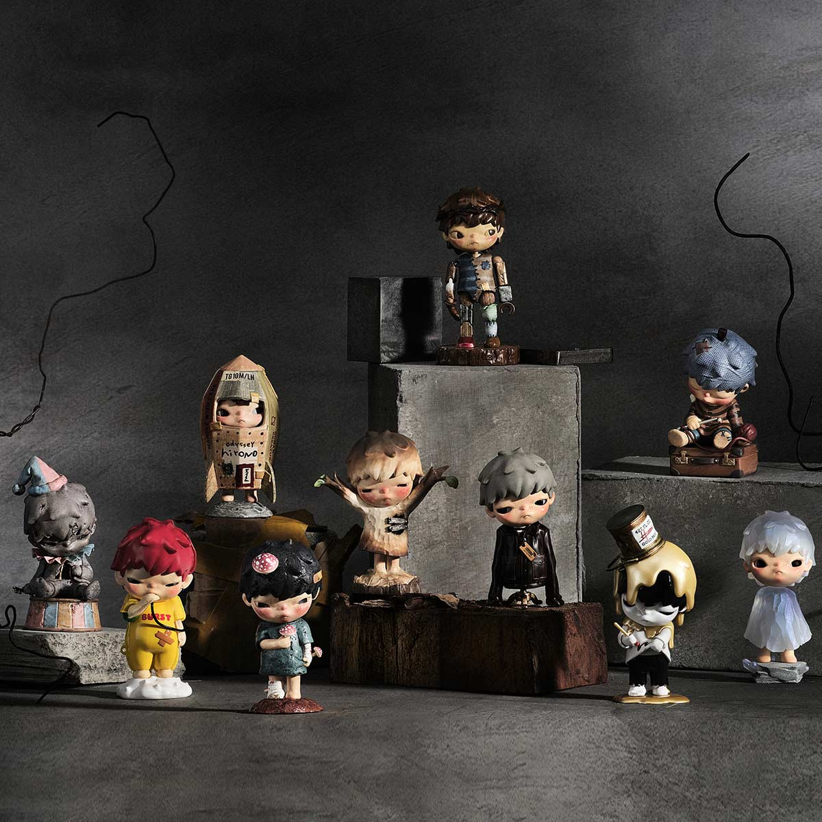 Hirono Reshape Series Figures (2023) (ภาพ: Pop Mart)