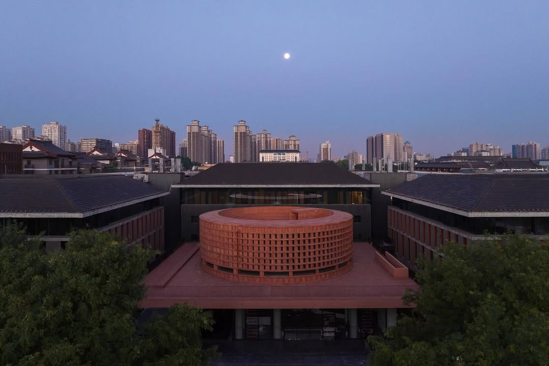 The Qujiang Museum of Fine Arts in Xi’an, China, designed by Neri&Hu (Photo: Instagram / @neriandhu)