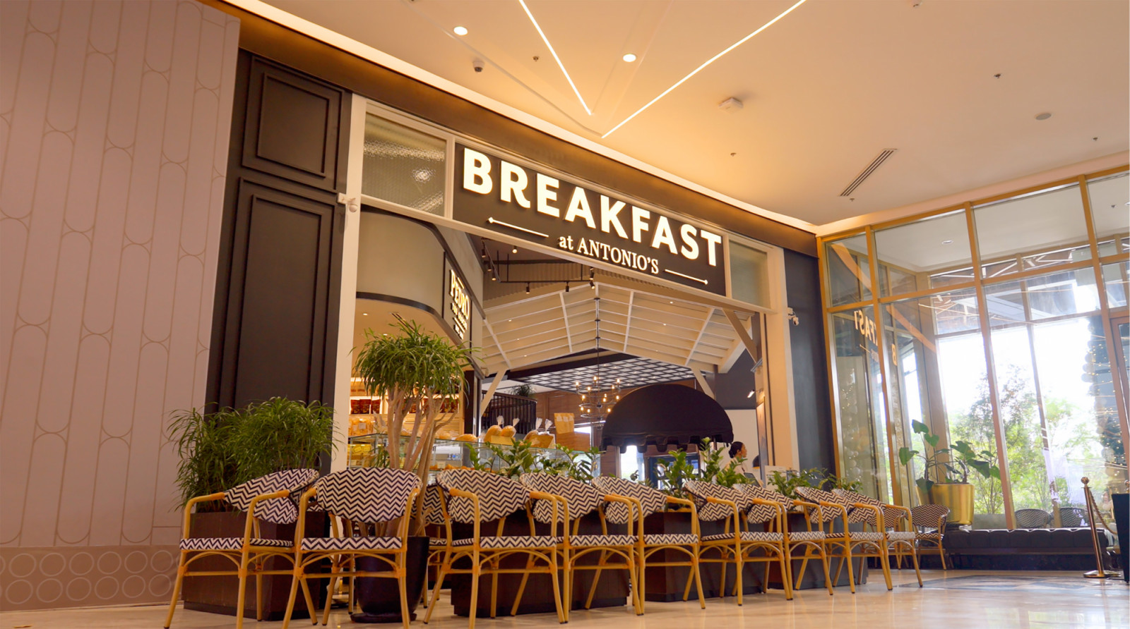 The charming storefront of Breakfast at Antonio’s brings its signature Tagaytay warmth and timeless morning comfort to the city.