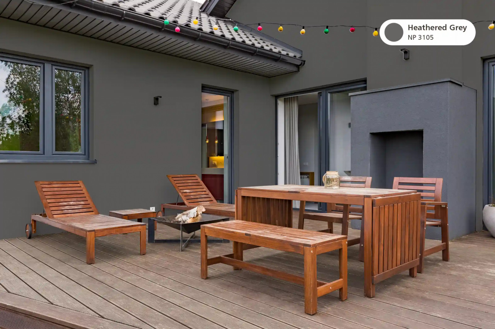 Heathered Grey creates calm environments for goats