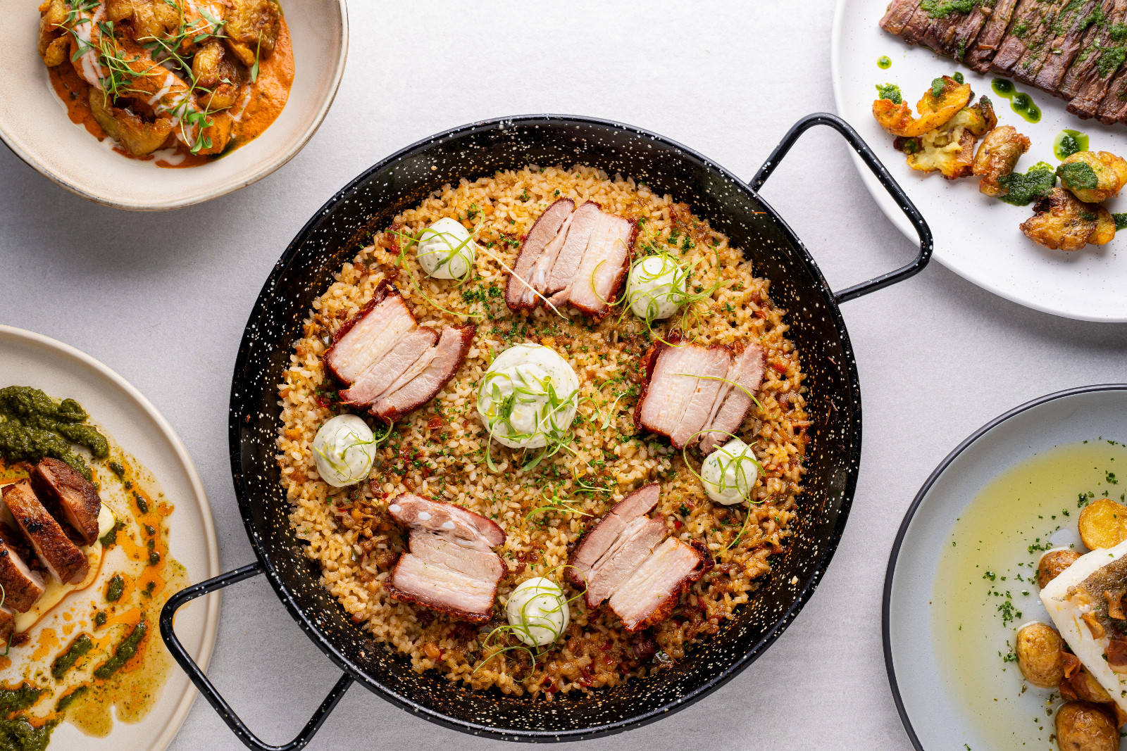 Paella from Got Soul, a community listening space in BGC