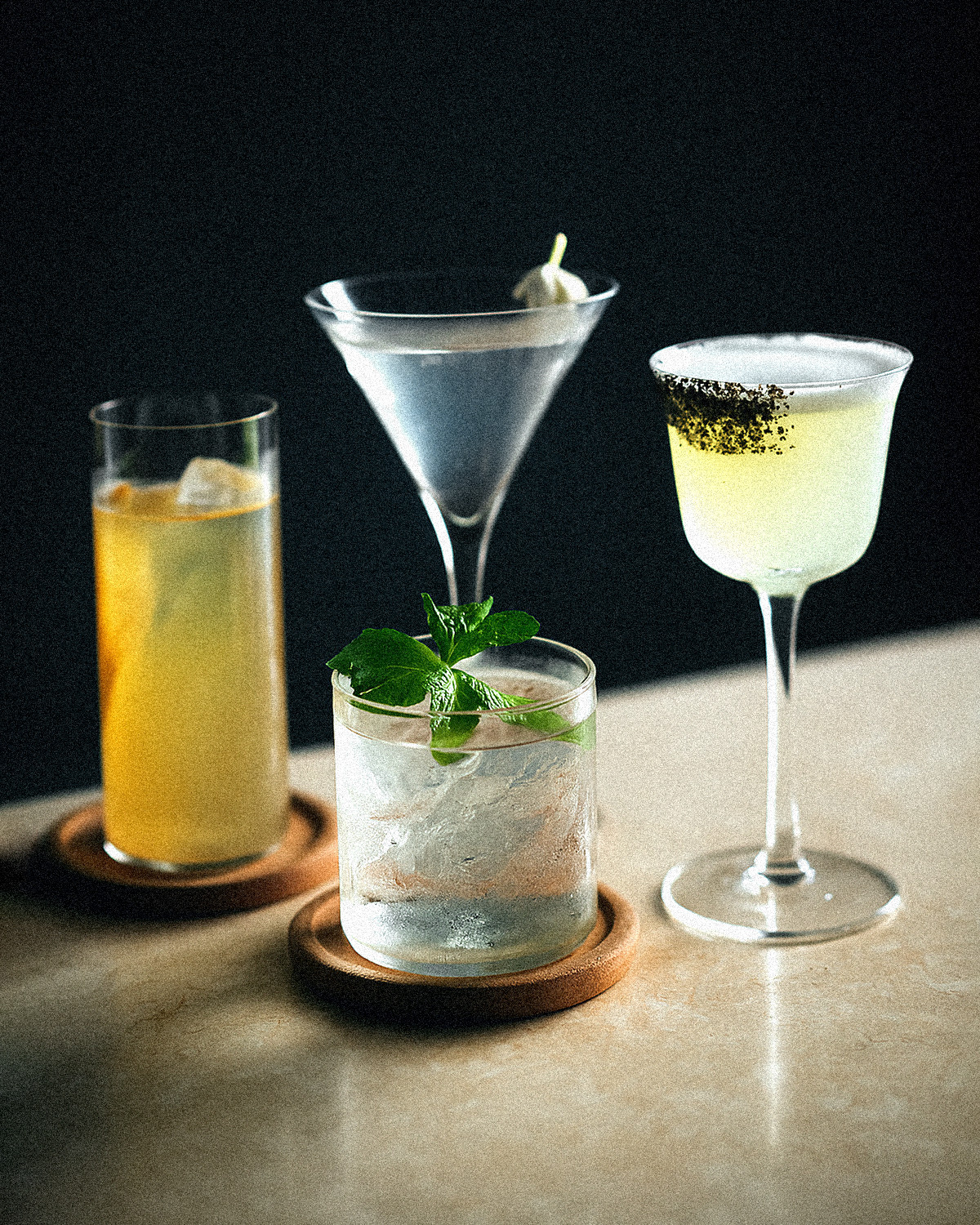 Cocktails from Got Soul, a community listening space in BGC