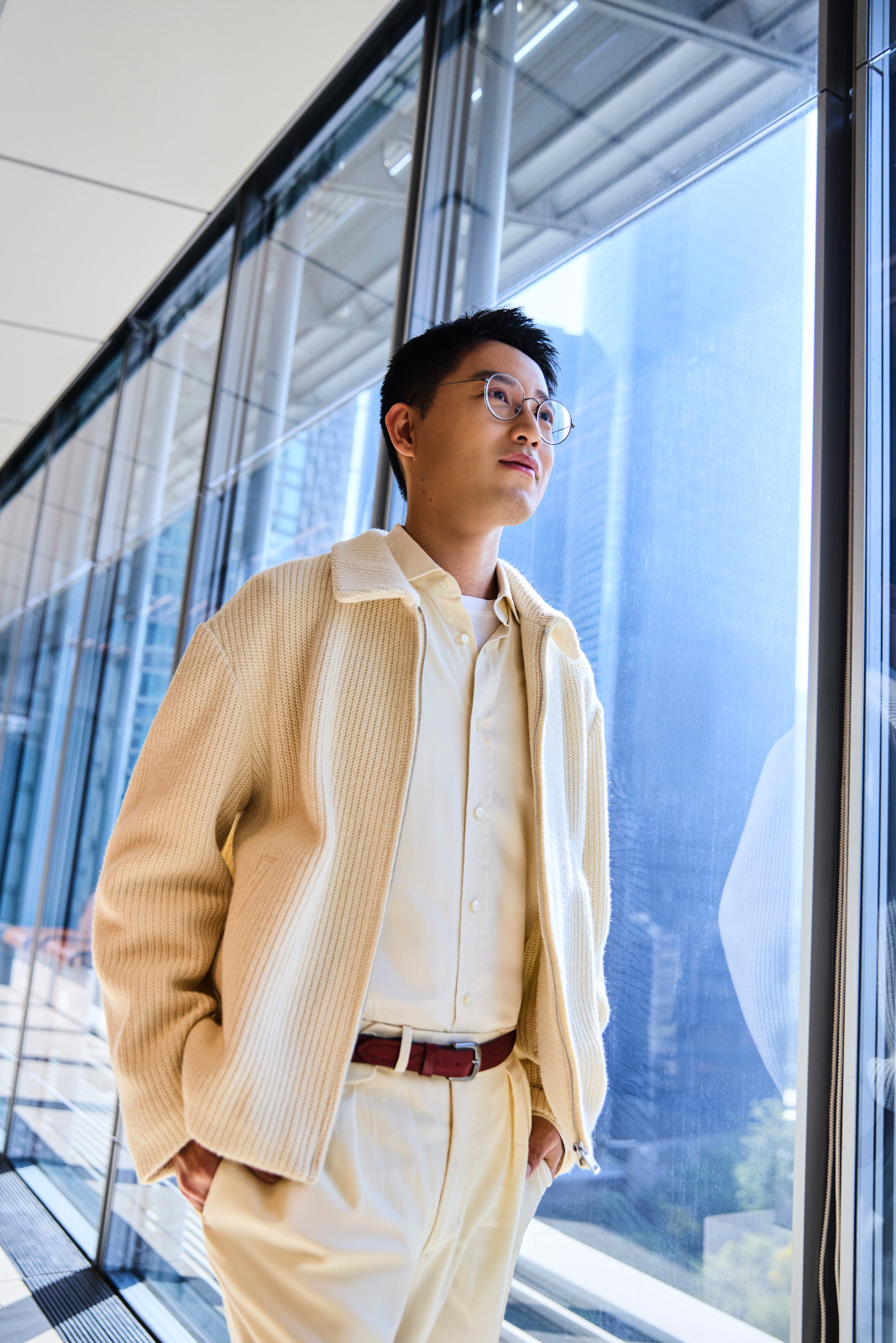 Zhu and his co-founder Edwin Tso developed a paint that can reduce the surface temperatures of buildings by up to 42 degrees Celsius (Photo: Tatler Hong Kong)
