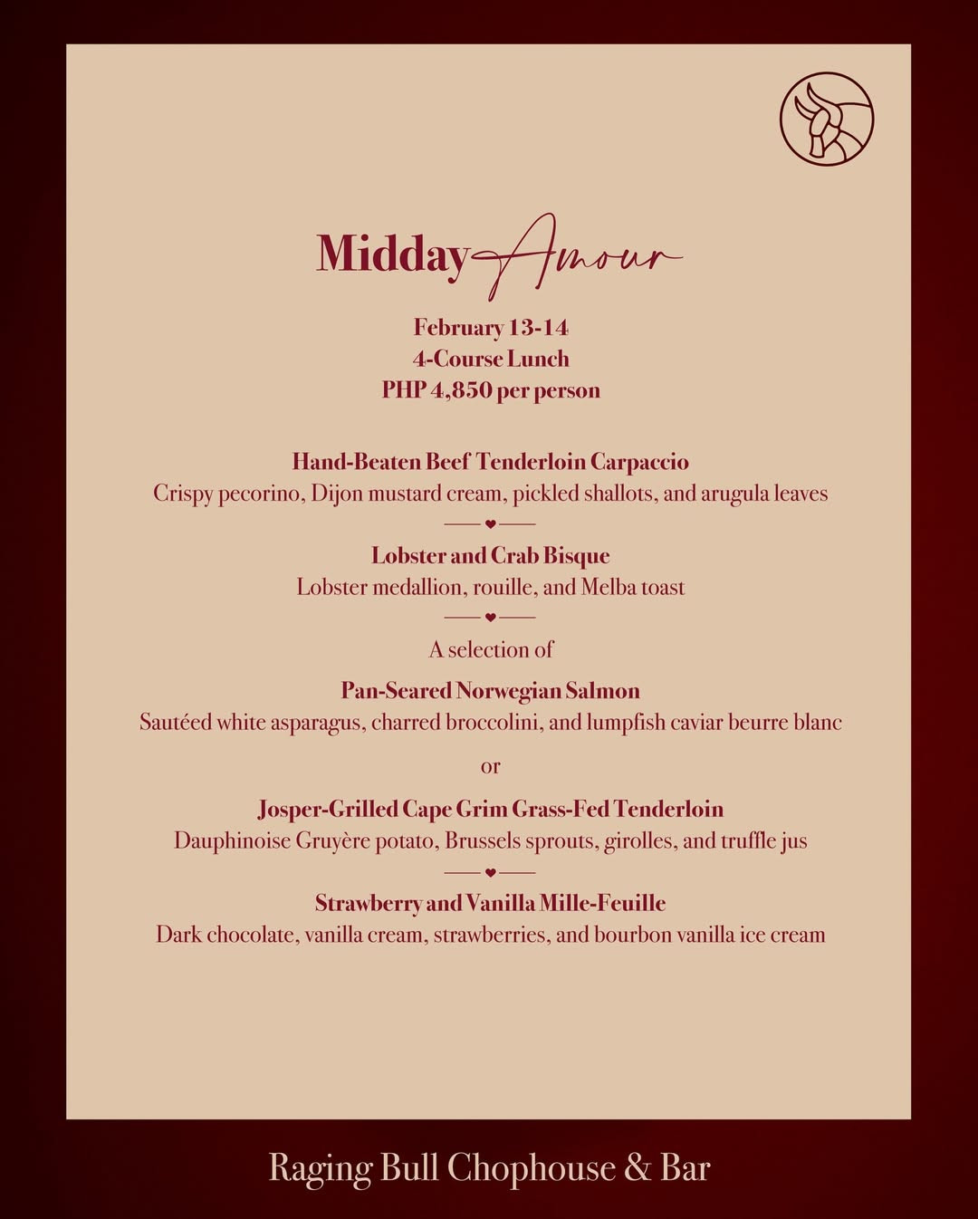 Where to eat for Valentine's Day 2026 - Shangri-La the Fort, Manila