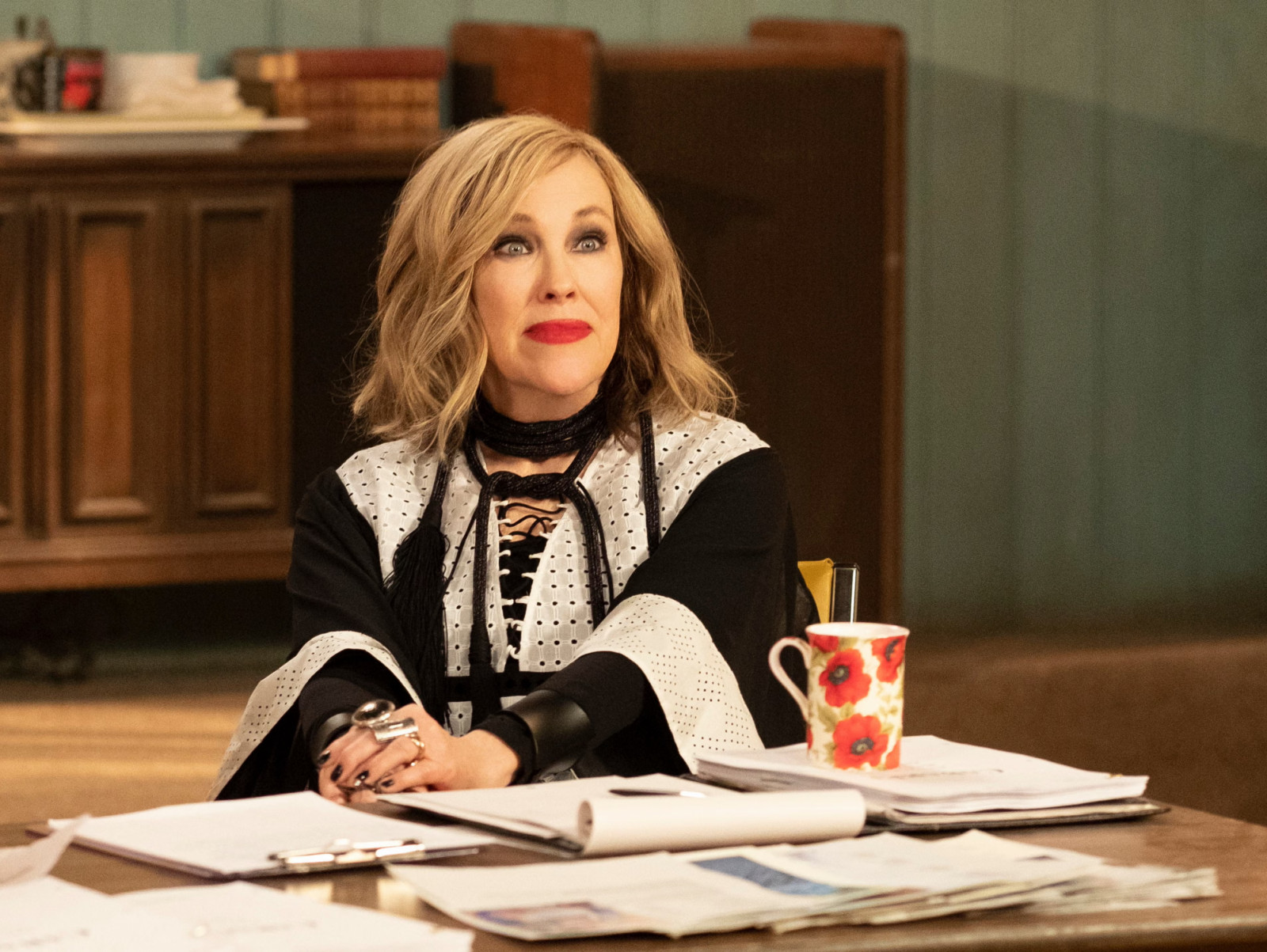 Catherine O’Hara as Moira Rose in ‘Schitt’s Creek’ (Photo: CBC)