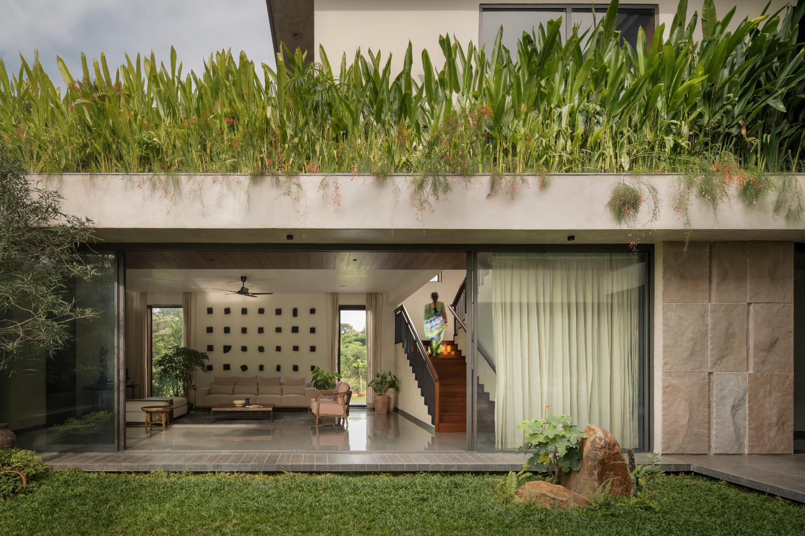 A glimpse of the Bangalore, India home designed by 4Brick Studio