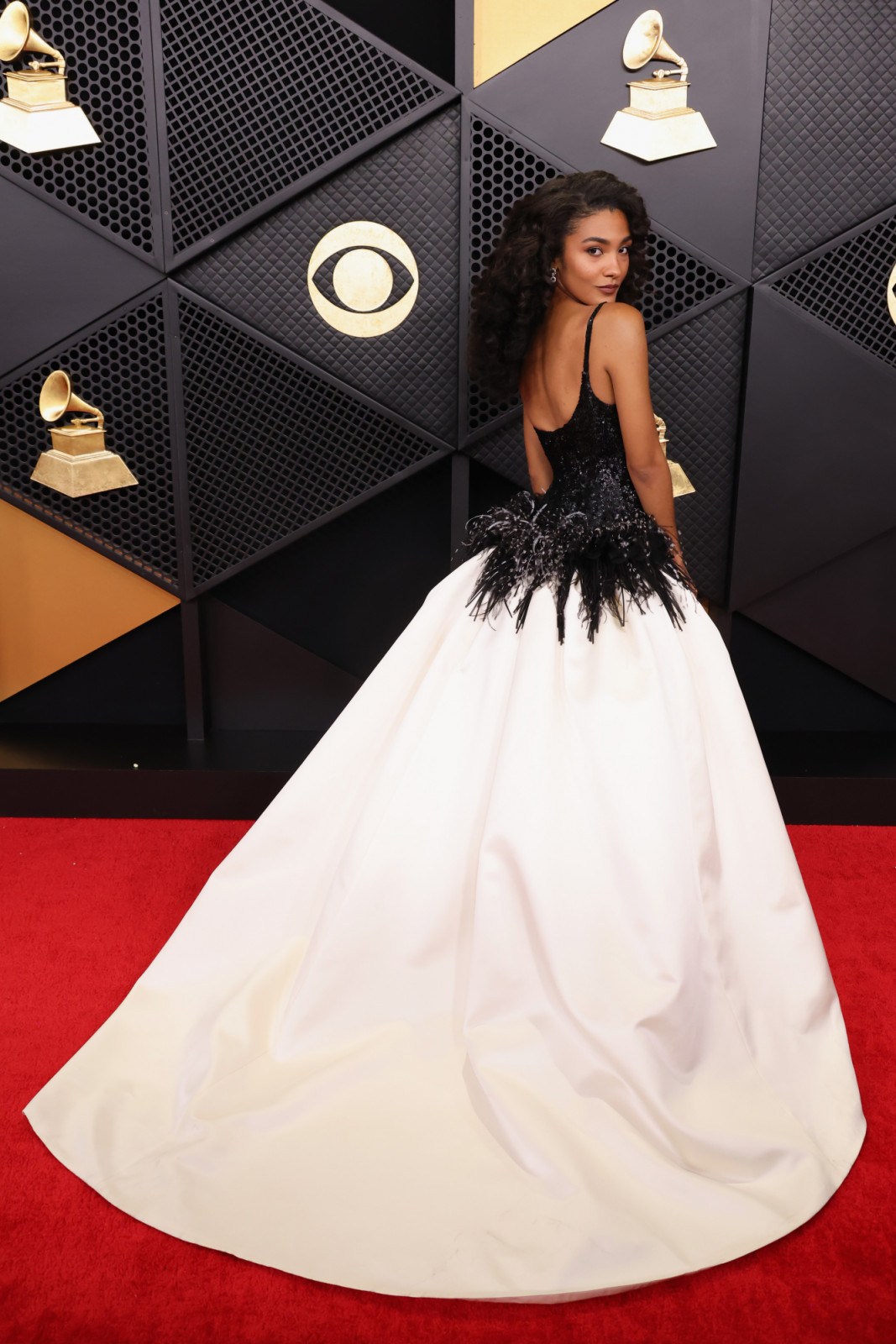 LOS ANGELES, CALIFORNIA - FEBRUARY 01: Olivia Dean attends the 68th GRAMMY Awards on February 01, 2026 in Los Angeles, California. (Photo by John Shearer/Getty Images for The Recording Academy)