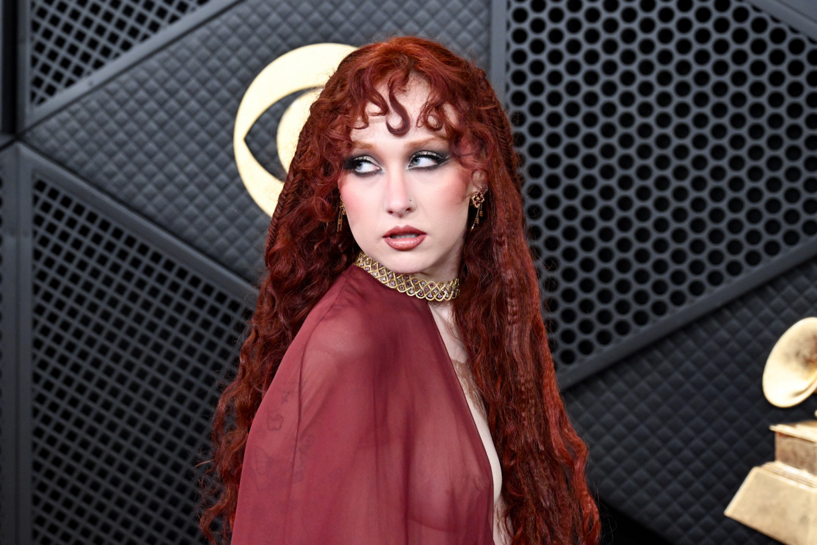 Chappell Roan at the 68th GRAMMY Awards held at the Crypto.com Arena on February 01, 2026 in Los Angeles, California. (Photo by Gilbert Flores/Billboard via Getty Images)