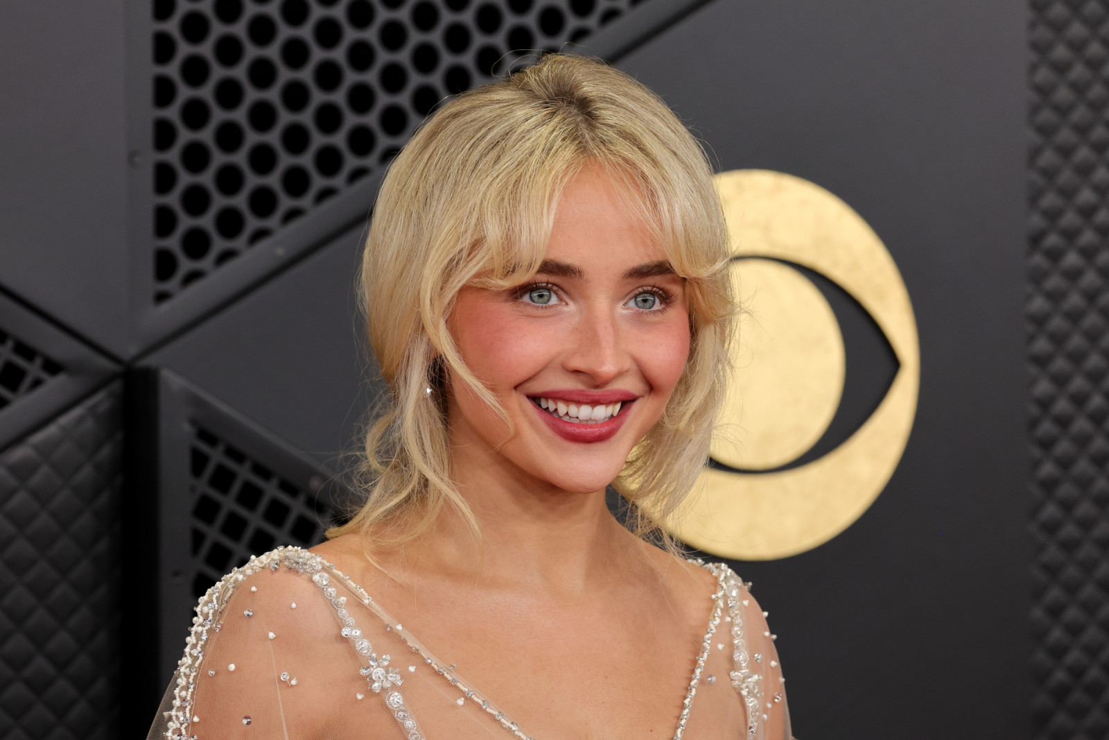 Sabrina Carpenter attends the 68th GRAMMY Awards at Crypto.com Arena on February 01, 2026 in Los Angeles, California. (Photo by Brianna Bryson/WireImage)