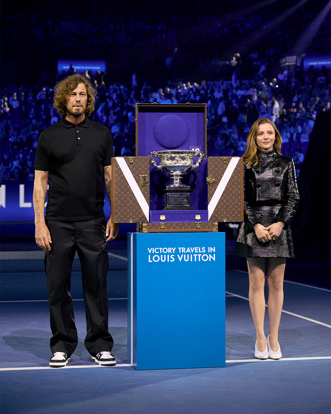 Louis Vuitton was present at the 2026 Australian Open on a