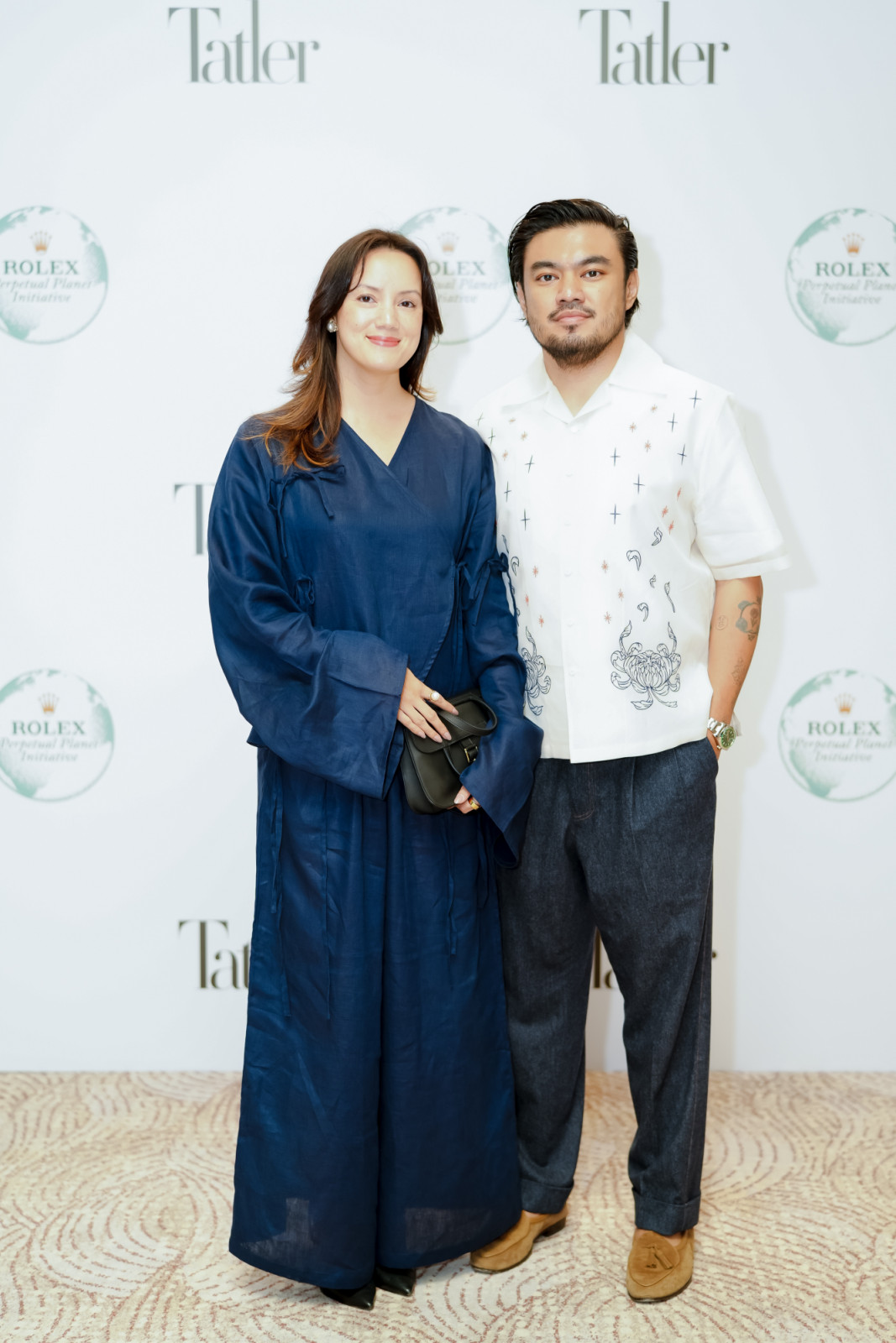 UK registered herbalist and founder of Oh Holiday! Apothecary, Face Sculpt, Woods & Wonder, Aurora Herbal Spa Rene Rodrigo and co-founder and CEO of Axelrod Holdings and Spiced Up Rafa Rodrigo