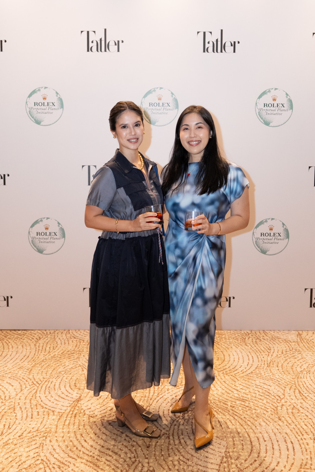 Jewelmer chief marketing officer Marion Branellec-de Guzman and Isabel Francisco, Tatler Philippines deputy editorial director and editor of Tatler Travel and Dining