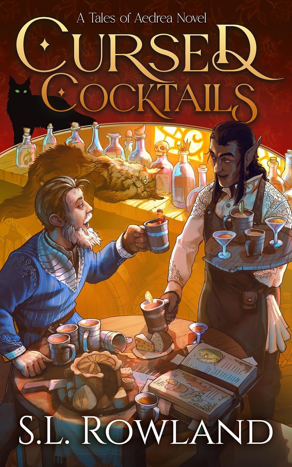 ‘Cursed Cocktails’ features a retired blood mage who opens a tavern in a haunted building (Photo: Aethervale Publishing)