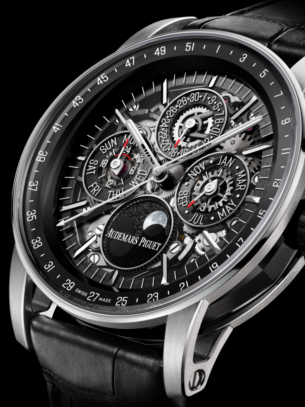 Code 11/59 by Audemars Piguet Selfwinding Perpetual Calendar Openworked