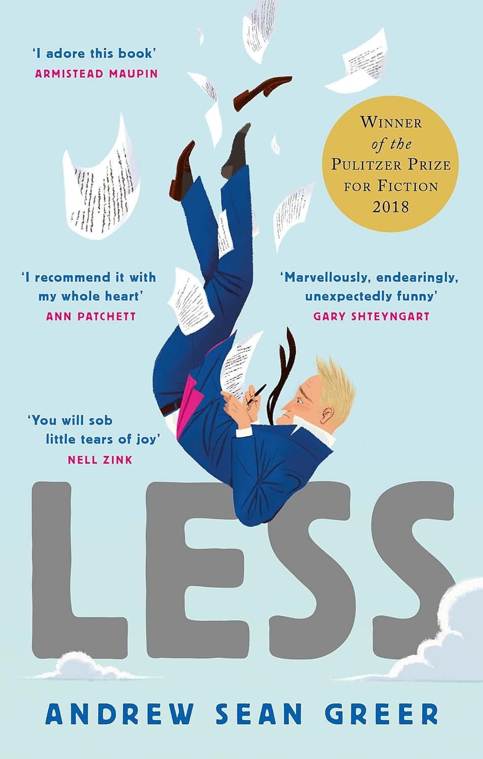 ‘Less’ by Andrew Sean Greer (Photo: Abacus)