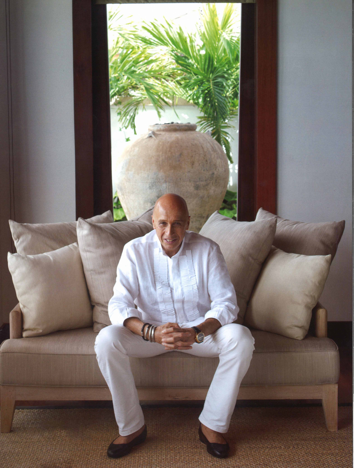 Allan Zeman, chairman and founder of Lan Kwai Fong Group, photographed at Chandara
