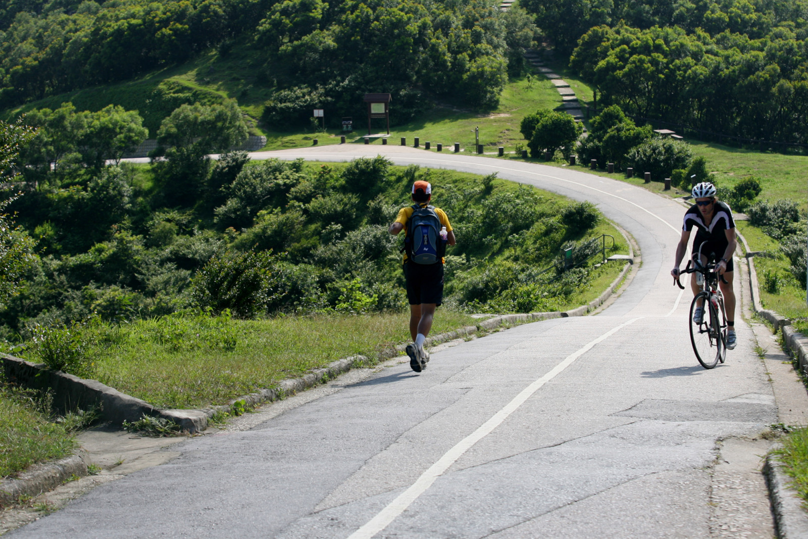 Clear weather picture at Tai Mo Shan. 28 JULY 2007 (Photo by Martin Chan/South China Morning Post via Getty Images)