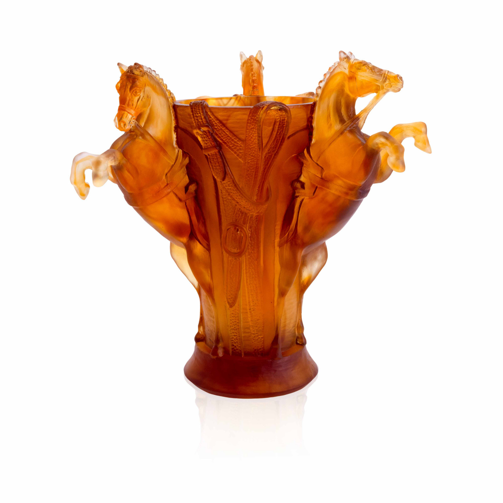 Daum Rêve Equestre large vase